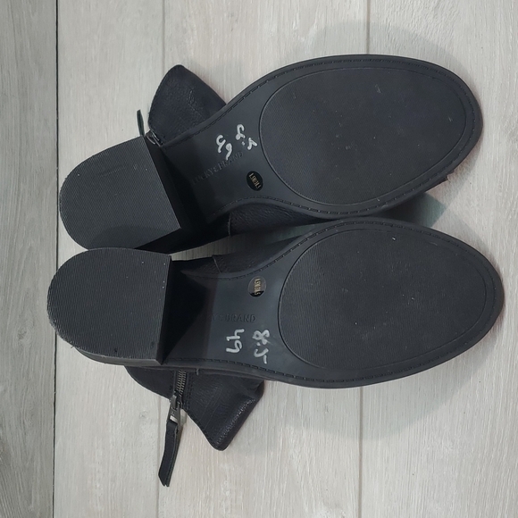 NEW Lucky Brand Kamren Ankle Leather Heels Open Toe shoes boots sandals - Picture 12 of 16